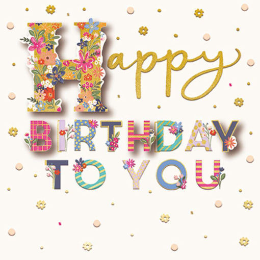 Picture of HAPPY BIRTHDAY CARD